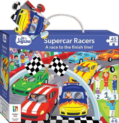 Junior Jigsaw: Supercar Racers