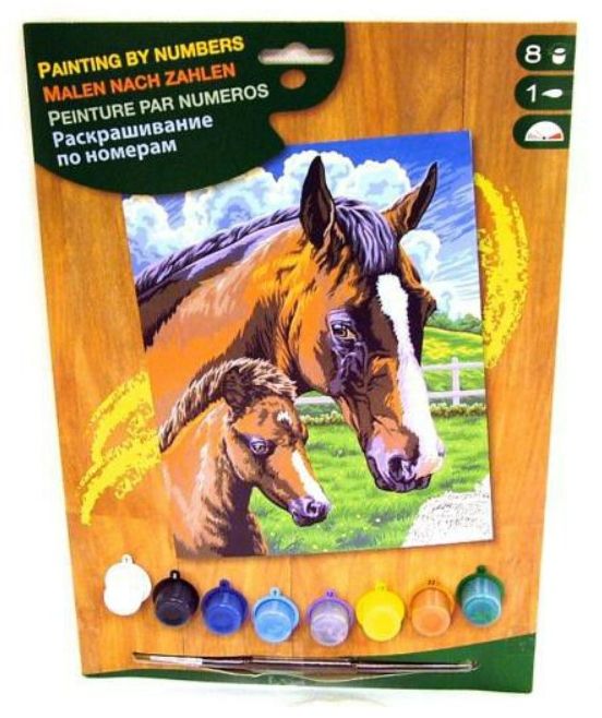 Painting by Numbers: Foal