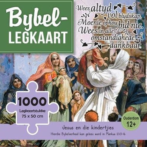 Jesus En Die Kindertjies Bybel-Legkaart 1000 Piece Puzzle