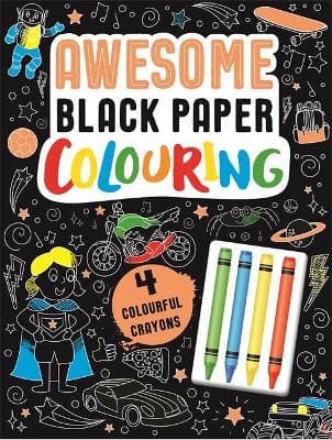 Awesome Black Paper Colouring — Wordsworth Books