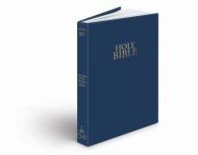 NIV Centre Column Reference Navy (Paperback)