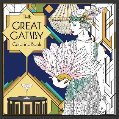 The Great Gatsby Coloring Book (Trade Paperback)