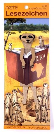 Fritz the Meerkat Bookmark