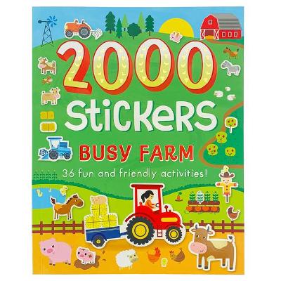 2000 Stickers Busy Farm