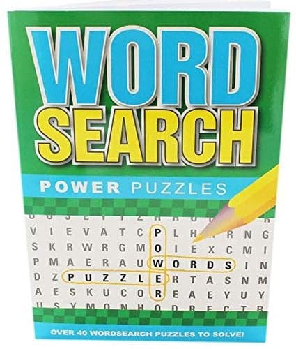Word Search Books: Power Puzzles (Paperback)