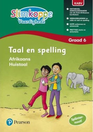 Slimkoppe Vaardighede: Taal en Spelling Gr 6 (Afrikaans Huistaal) (Paperback)