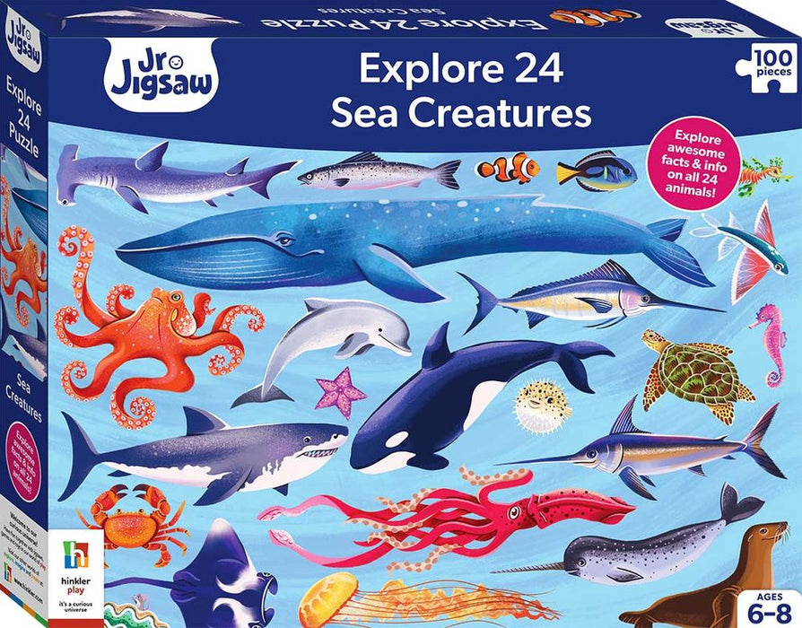 Junior Jigsaw Explore 24: Sea Creatures