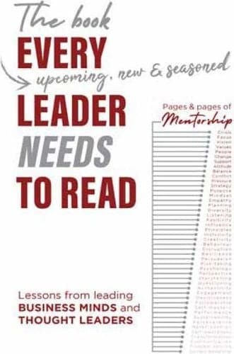 The Book Every Leader Needs To Read (Trade Paperback)
