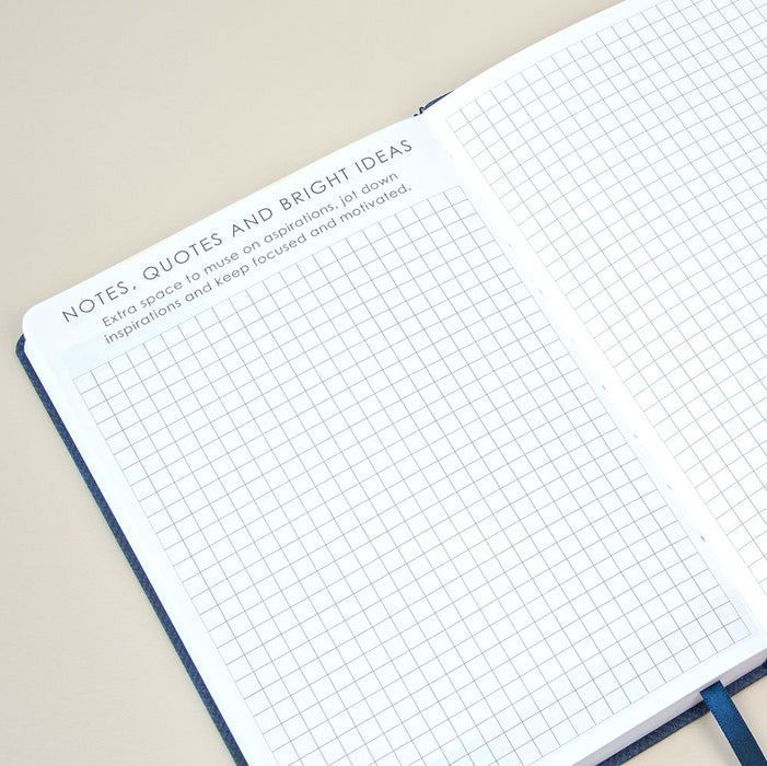 Baxter Undated Planner (A5) (Red) (Durable Synthetic Fibre Flexcover)