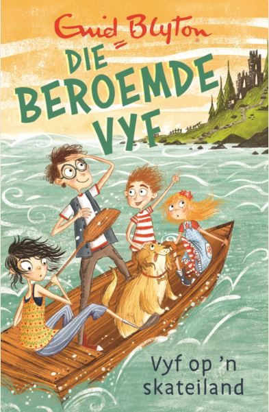Die Beroemde Vyf 1: Op 'N Skateiland (Paperback)