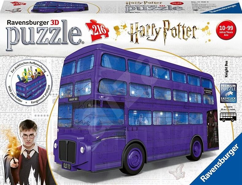 3D Harry Potter Knight Bus Puzzle