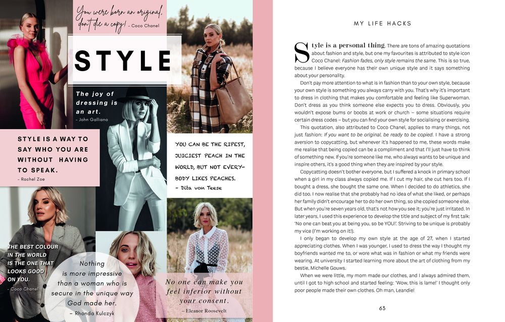 Leandie du Randt: My Life Hacks (English Edition) (Trade Paperback)