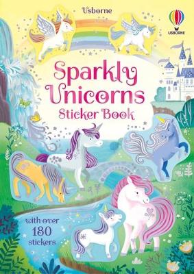Sparkly Unicorns Sticker Book (Paperback)