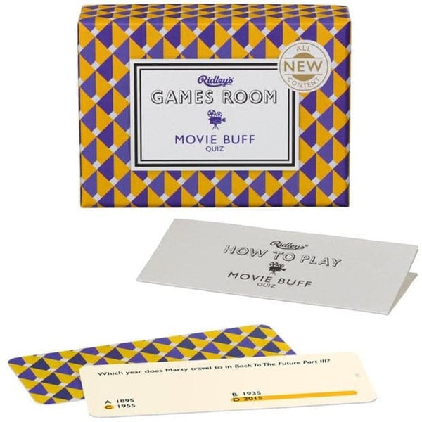 Ridley's Games Room:  Movie Buff Quiz