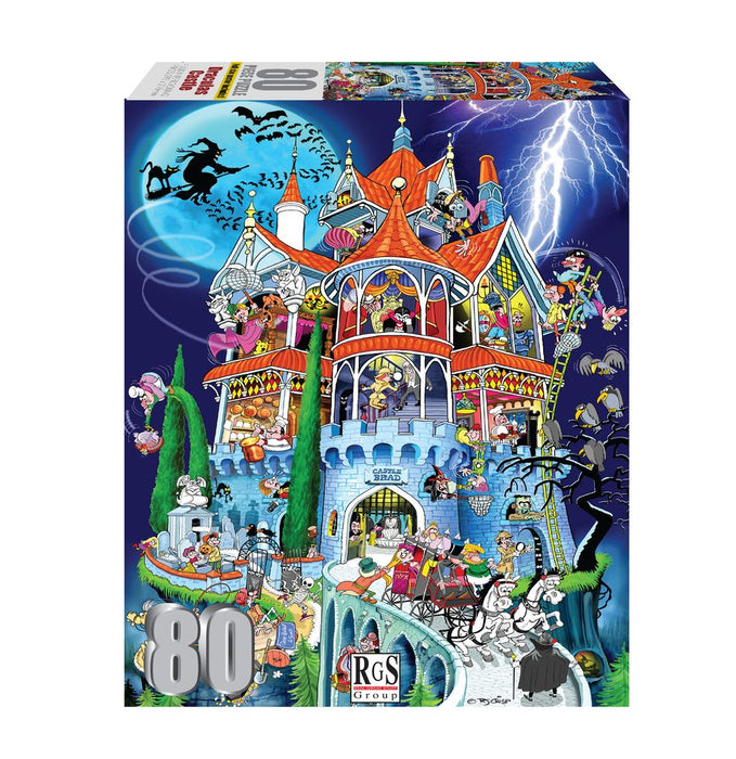 80 Pc Puzzle Dracula's Castle