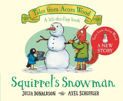 Squirrel's Snowman (Board Book)
