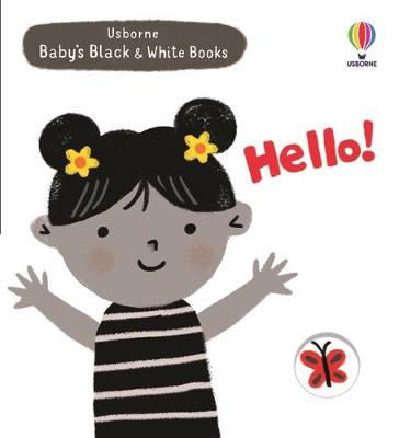 Babys Black And White Bk: Hello BB