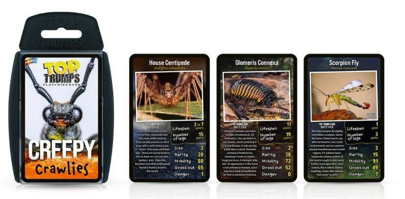 Top Trumps: Creepy Crawlies (Card Game)