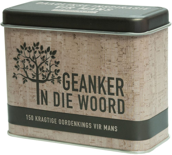 Gebedskaartjies Geanker in die Woord (Cards)