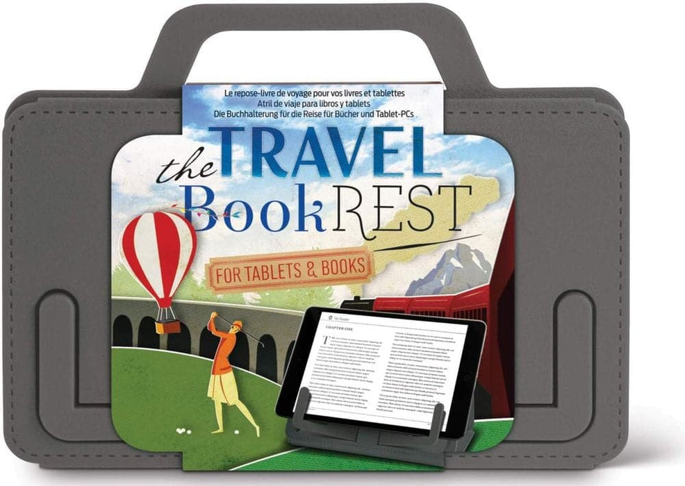 Travel Book Rest Grey
