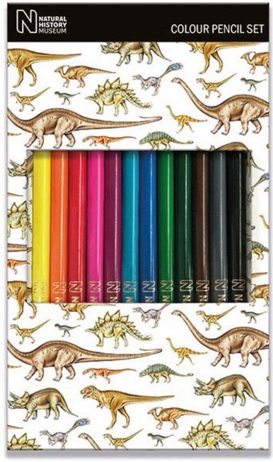 Colour Pencil Set Dinosaurs