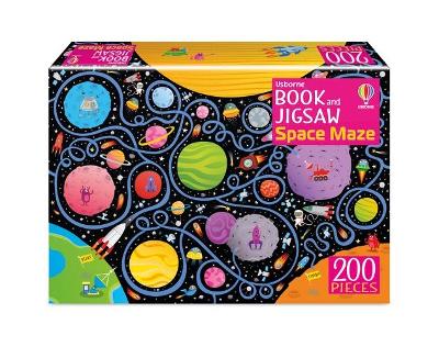 Space Maze Bk And Jigsaw 200 Pcs