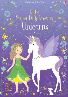 Little Sticker Dolly Dressing: Unicorns (Paperback)