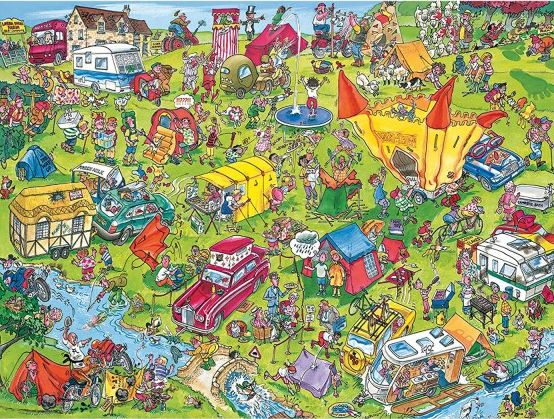 Ravensburger Magical Valley (1000 Piece Puzzle)