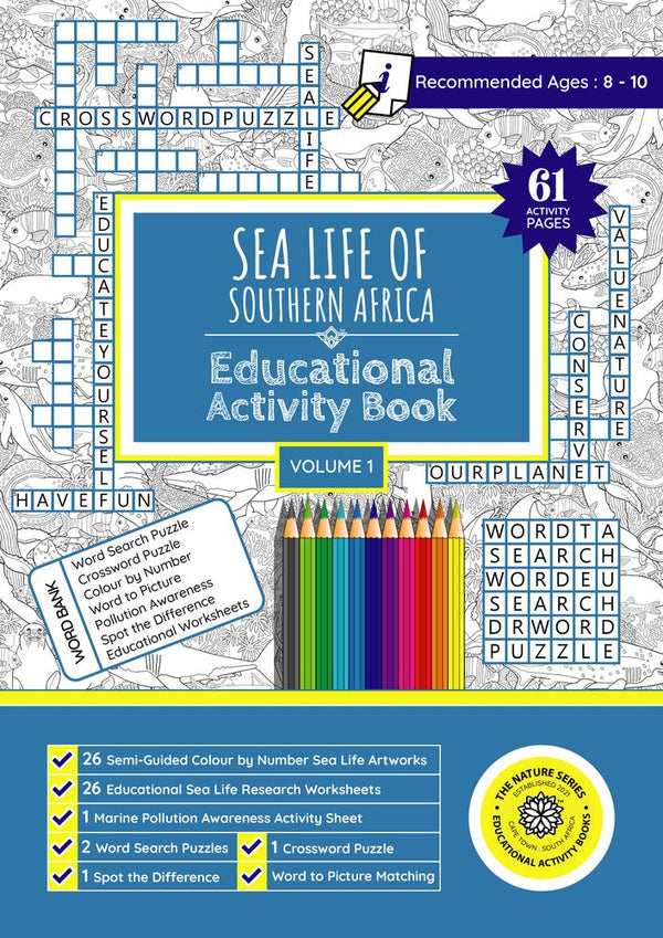 Sea Life of Southern Africa Educational Activity Book (Paperback)