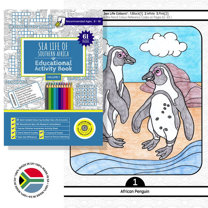 Sea Life of Southern Africa Educational Activity Book (Paperback)