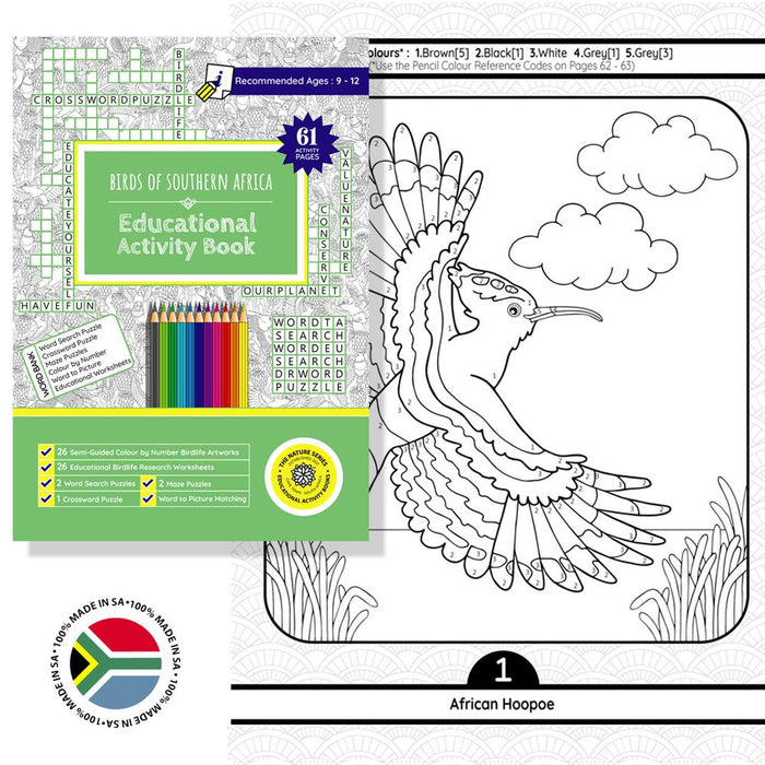 Birds of Southern Africa Educational Activity Book (Paperback)