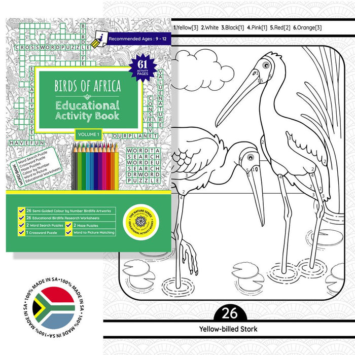 Birds of Africa Educational Activity Book (Paperback)