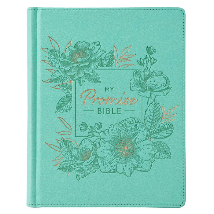 My Promise Bible: Turquoise (Imitation Leather)