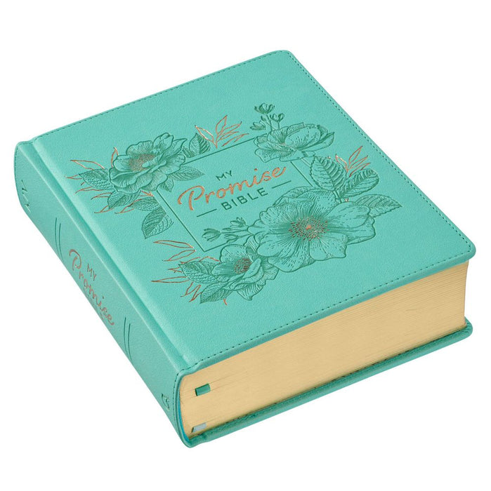 My Promise Bible: Turquoise (Imitation Leather)