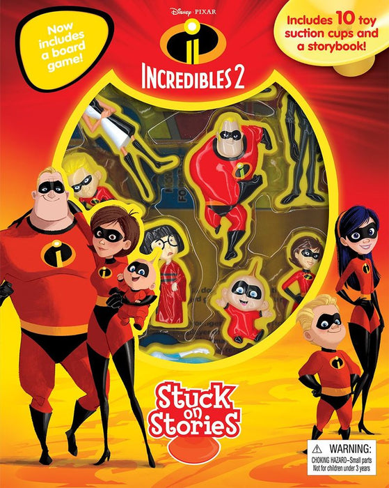 Disney Pixar Incredibles 2: Stuck on stories (Board Book)
