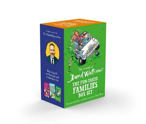 The World of David Walliams: Fun-Tastic Families Box Set (Paperback)