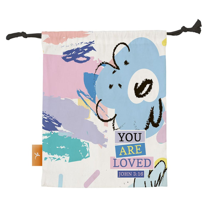 You Are Loved (Small Drawstring Bag)