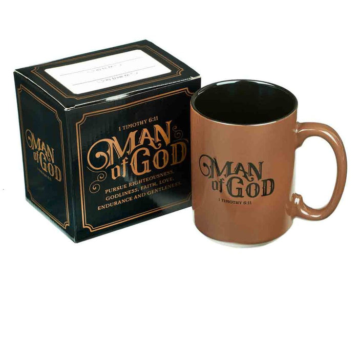 1 Timothy 6:11 Man Of God (Ceramic Mug)