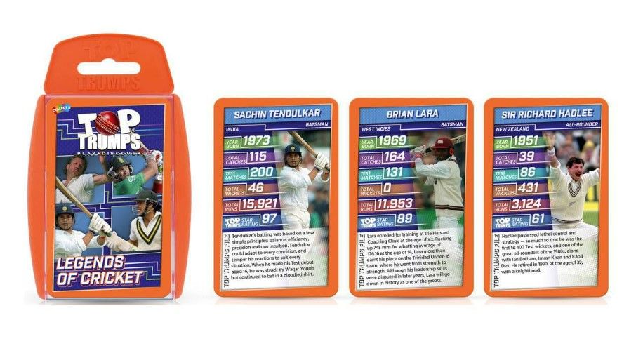 Top Trumps: Legends Of Cricket (Card Game)