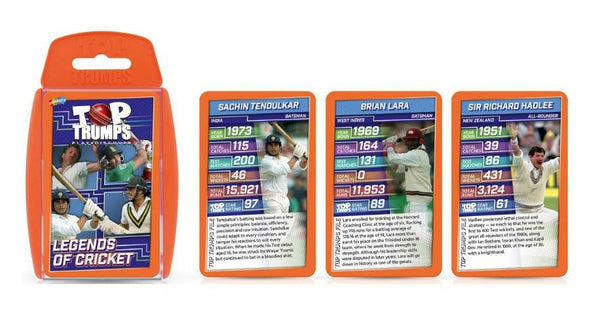 Top Trumps: Legends Of Cricket (Card Game)