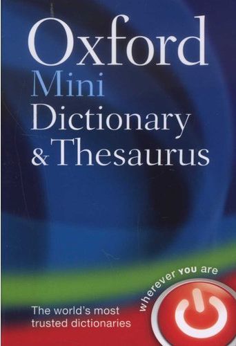 Oxford Mini Dictionary And Thesaurus (Paperback)