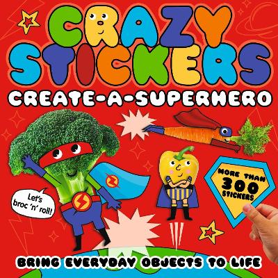 Crazy Stickers: Create a Superhero