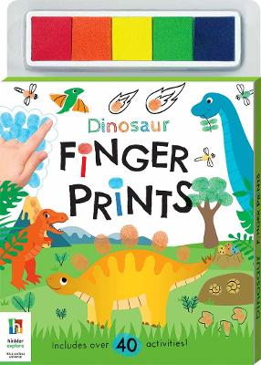 DINOSAURS FINGER PRINTS KIT