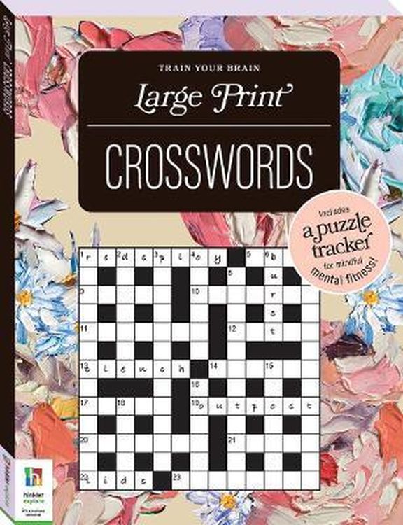 Large Print Puzzles Series 02:Crossword