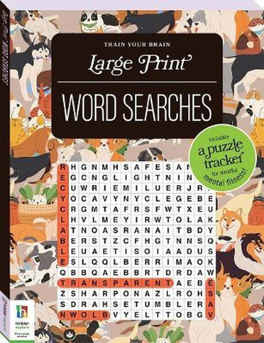 LARGE PRINT PUZZLES SERIES 02:WORD SEARC