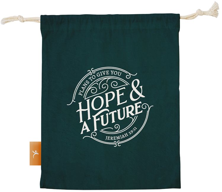 Hope & A Future (Small Drawstring Bag)