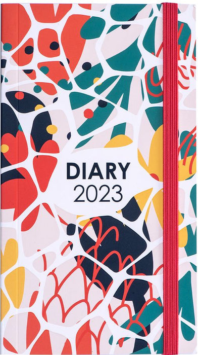 Pocket Diary 2023 (Geometric Floral) (Paperback)