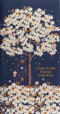 2023-24 Falling Blossoms 2-Year Pocket Planner