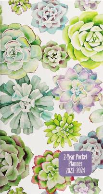 2023-24 Succulent Garden 2-Year Pocket Planner