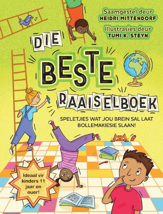 Die Beste raaiselboek: Speletjies wat jou brein sal laat bollemakiesie slaan (Paperback)